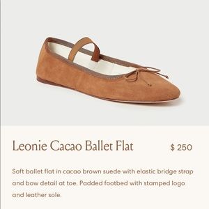 NIB Loeffler Randall Leonie Ballet Flats